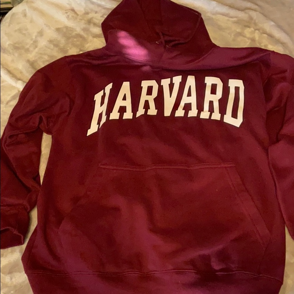 New Harvard Sweatshirt size medium maroon color
